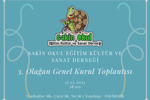 3. OLAĞAN GENEL KURUL TOPLANTISI