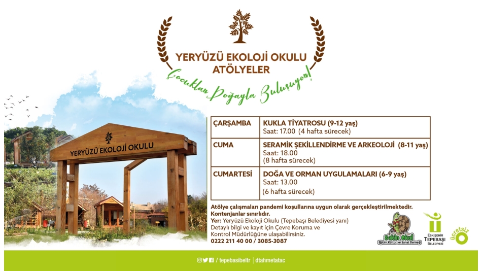 YERYÜZÜ EKOLOJİ OKULU DOĞA İLE BULUŞTURUYOR -MART AYI PROGRAMI